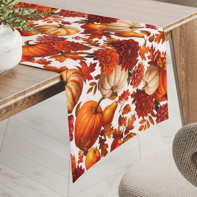 Biante běhoun Leona LN-178 Podzimní zátiší s dýněmi 35x180cm