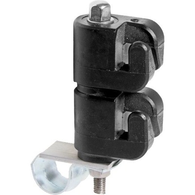 Izolátor pro elektrický ohradník na okap proti škůdcům, 2 očka