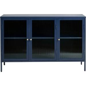 Unique Furniture Синя метална витрина Bronco, височина 85 cm - Unique Furniture (44580400)