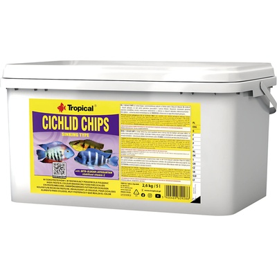Tropical Cichlid Chips 5 l 2,6 kg