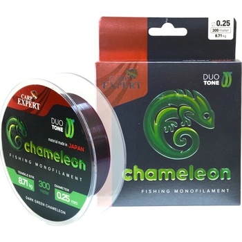 Carp Expert Chameleón Shiny Dark Green Monofil 300 m 0,28 mm 10,55 kg