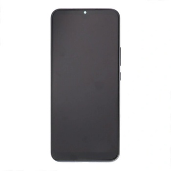 Xiaomi (OEM) Стъкло и LCD екран за Xiaomi Mi 10 Lite 5G, оригинален (OEM), черно (22417)