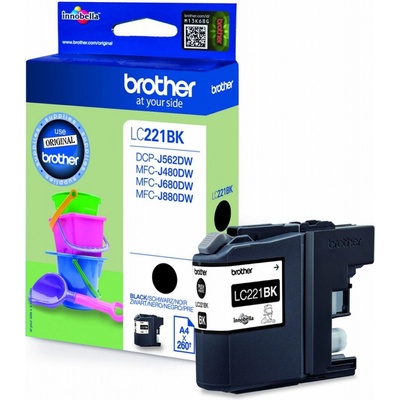 Brother LC-221BK - originálny