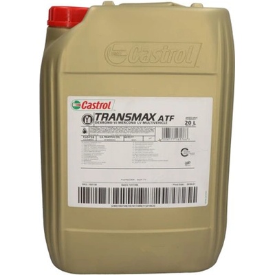 Castrol Масло за автоматична скоростна кутия castrol transmax dex-vi m-lv 20 литра