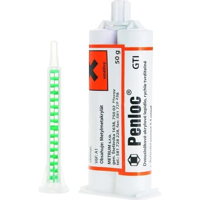 PENLOC GTI dvousložkové akrylové lepidlo 50 g