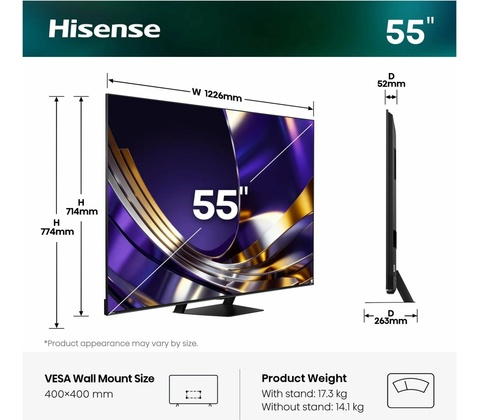 Hisense 55U7S PRO