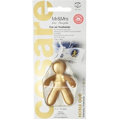 Mr&Mrs Fragrance Cesare Noble Oud Gold ароматизатор за автомобил унисекс 1 бр