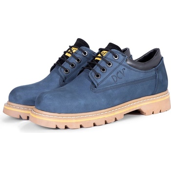 Image 1 of Ducavelli Мъжки къси боти от естествен набук - Сини (1395_Синьо)