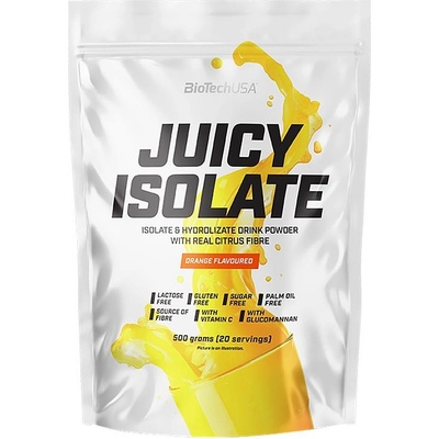 BioTechUSA Juicy Isolate Drink Powder Orange 500 g