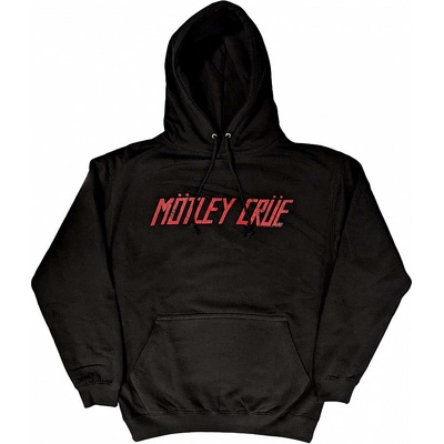 Motley Crue mikina Distressed Logo Black