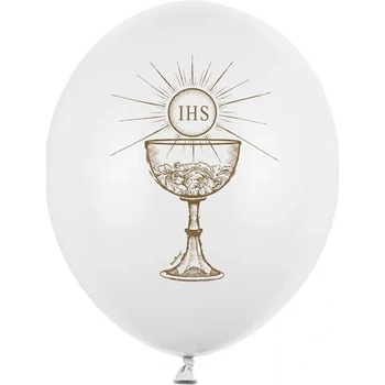 PartyDeco Pastelový balón Prvé sväté prijímanie II