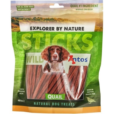 Antos WILD tyčinky křepelka 400 g