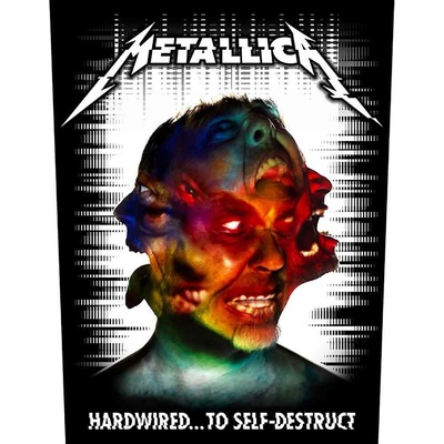 Metallica – Hardwired to Self Destruct (Back Patch · sew-on) (Nášivka)
