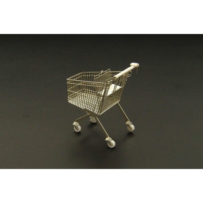 Brengun Shopping cart PE kit of modern shopping cart 1:48