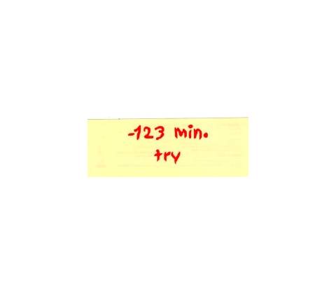 123 min. - Try CD