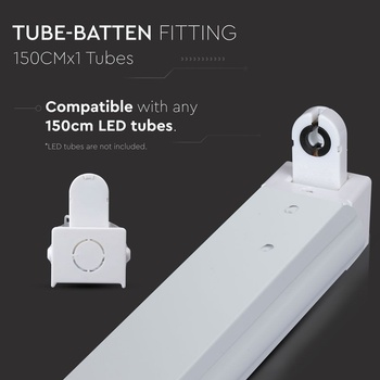 Image 1 of V-TAC Шина 1 x150cm - 6056 (6056)