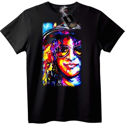 NOONEBRAND SLASH Тениска Цветни Музикални Икони - 2XL, Black