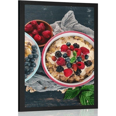 Plakát müsli - 40x60 black