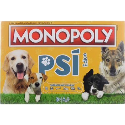 Hasbro Gaming Monopoly Psí edice CZ