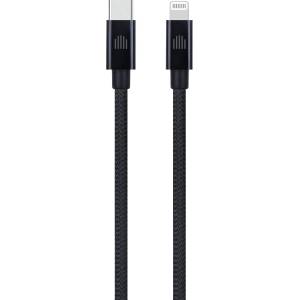 Dviced Cable USB-C to Lightning Nylon Textile 1, 25m - Black (DV120005)