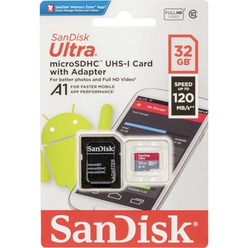 Sandisk SDHC UHS-I U1 32 GB SDSQUA4-032G-GN6MA