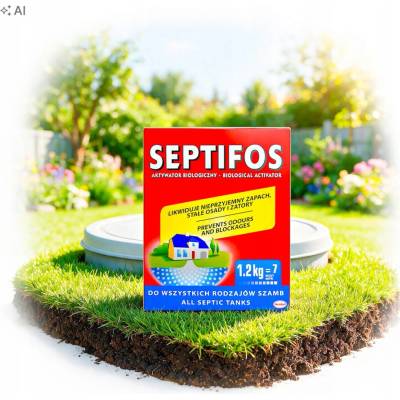 Henkel Přípravek na septik prášek SEPTIFOS 1,2 kg