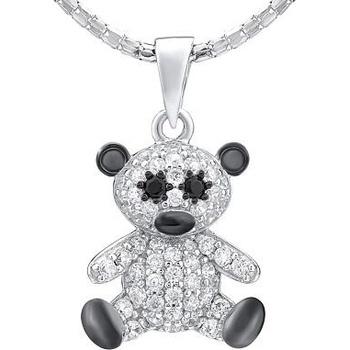 SILVEGO Strieborný prívesok medvedík MWP13682A