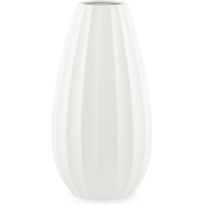 AmeliaHome Кремава керамична ваза (височина 33, 5 cm) Cob - AmeliaHome (130001255)
