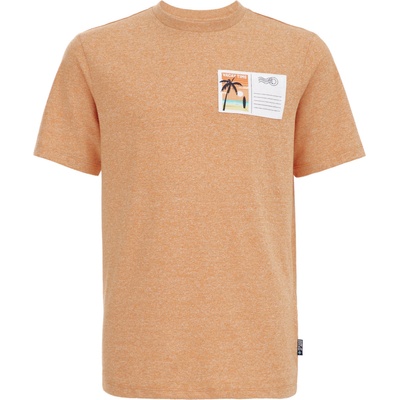 WE Fashion Тениска оранжево, размер 158-164