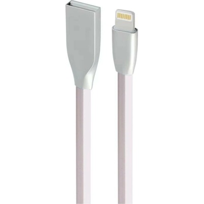 W-Star KBLTNWH1 SB Lightning silikonový 2,4A Premium 1m bílý