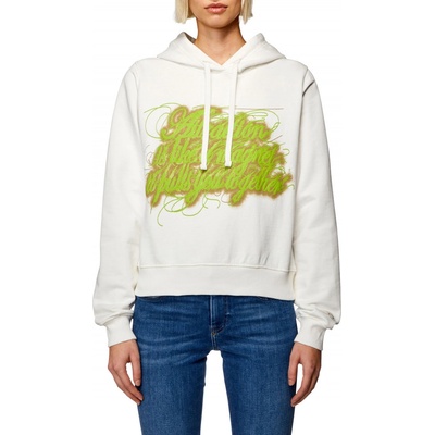 Diesel F-Reggy-Hood-N3 Sweat-Shirt biela