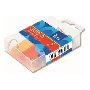 TETIS Colorful key pendants 6 pcs GB200-M