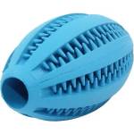 PET NOVA Играчка за куче - ръгби топка, синя 11 см