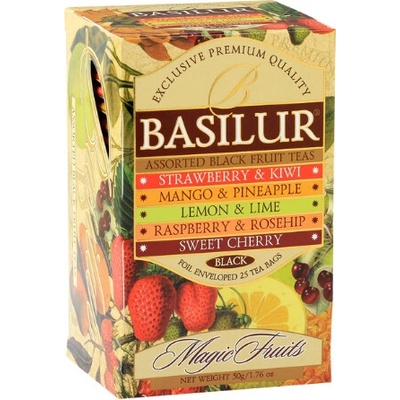 BASILUR Assorted Black Magic 5 x 5 x 2 g