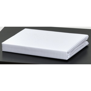 PROFOD HOTEL ATLAS GRÁDL COMFORT / Bavlněné povlečení, proužek 4 mm, 140g/m2 - bílá 140x200 cm (prof_2427)