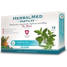 Herbalmed Pastilky Dr. Weiss pri nádche 12 ks