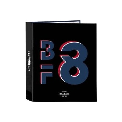 BlackFit8 Папка с пръстени BlackFit8 Urban Черен Морско син A4 (27 x 33 x 6 cm)