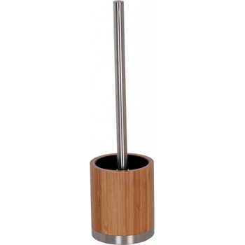 MSV WC štětka BAMBOU s bambusovou nádobou nerez ocel 140353