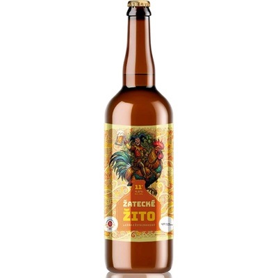 Žatecké Žito 11° 4,6% 0,75 l (sklo)
