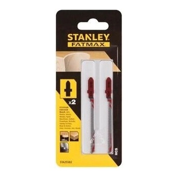 Stanley FATMAX Profesionální pilové listy pro přímočarou pilu do dřeva a jiných materiálů STA25582