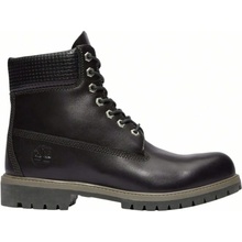 Timberland 6 Inch Premium WP Boot Black F Grain W Brown
