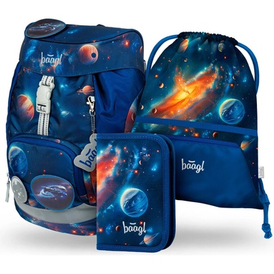 Baagl SET 3 Airy Vesmír