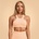 GymBeam BeastPink Спортен сутиен Venture Peach S