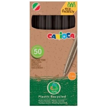 CARIOCA - Еко химикалка - Черна - 50 бр (4311001/50)