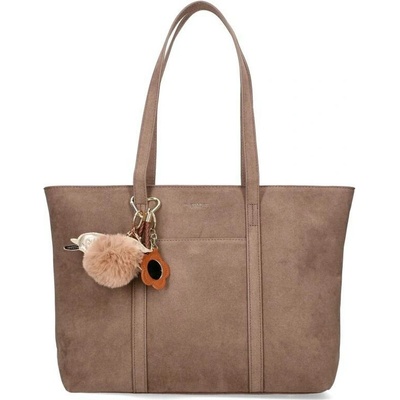 Flora & Co dámská kabelka světle hnědá 7528