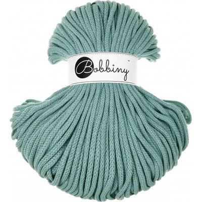 Bobbiny bavlněná šňůra PREMIUM 5mm Duck Egg Blue