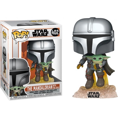Funko POP! The Mandalorian Mando Flying Jet Pack