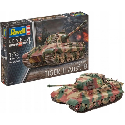 Revell tank Tiger II Ausf. B Henschel Turret 1:35