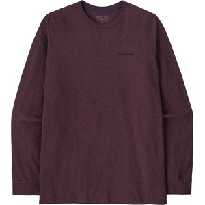 Patagonia Мъжка блуза с дълъг ръкав Patagonia L/S P-6 Logo Responsibili-Tee Longsleeve - Berry Fig - размер XS (016-7132-3411)