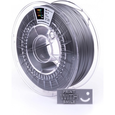Print With Smile PET-G silver shine 1,75 mm 1kg
